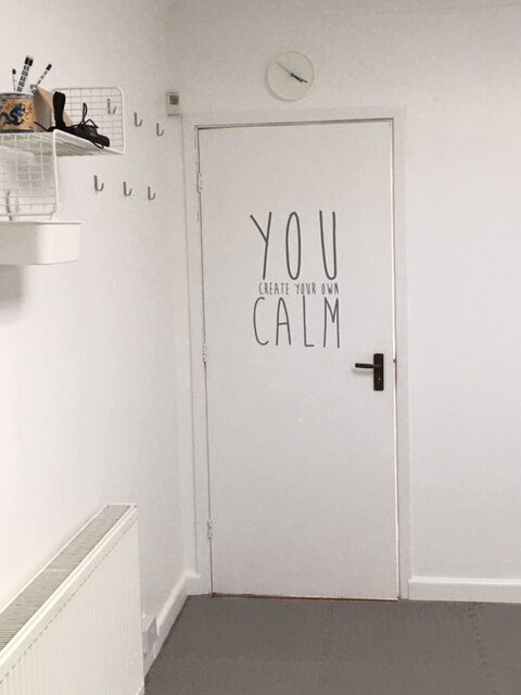 You Create Your Own Calm. Acupuncture in Cheshire.